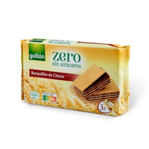 Gullón Barquillos Chocolate Zero sin azúcares añadidos