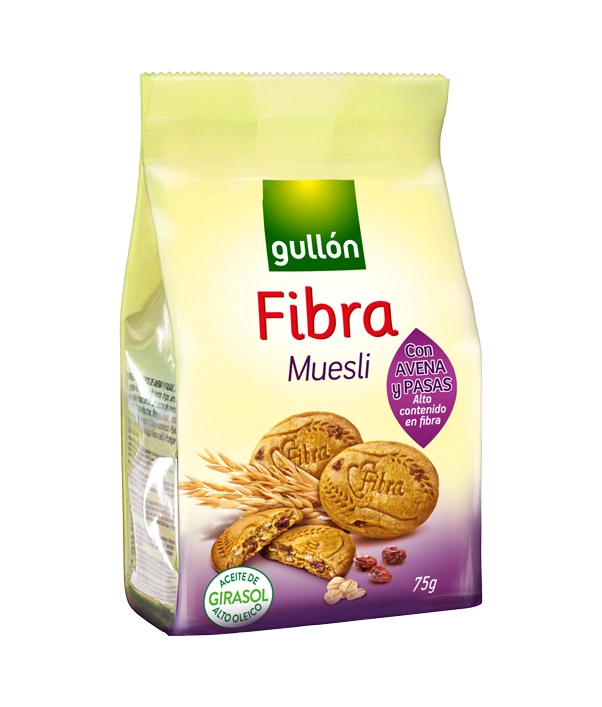 Gullón Galletas Fibra Muesli