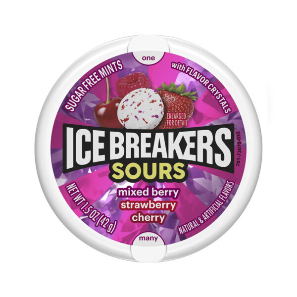 Ice Breakers Sour Mixed Berry Sugar Free
