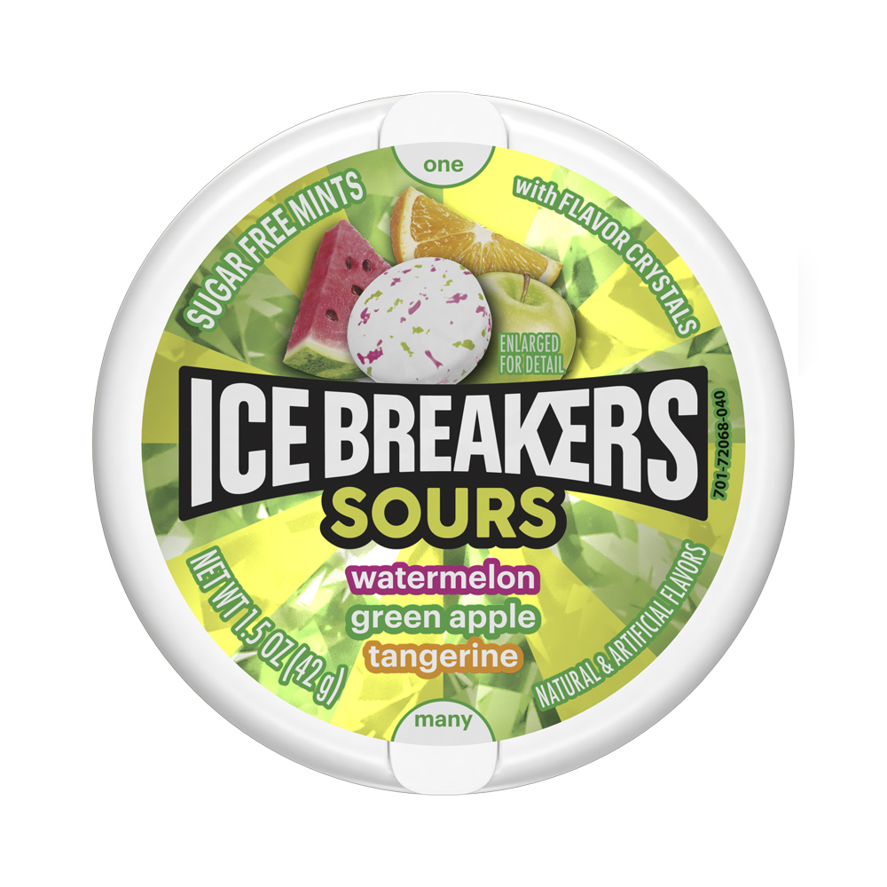 Ice Breakers Sour Fruits Sugar Free